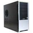 COMPUCASE MIDI ATX SILVER/BLACK W/O PSU