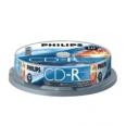 PHILIPS CD-R 80min/700MB/52X 10vnt. Cake box