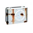 iPod Shuffle (antros kartos) skinas - lipdukas "rusty iPod"