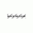 TZ-131, Black on clear, Gloss