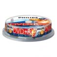 PHILIPS DVD+R diskas 4,7GB 16X 10vnt. Cake box