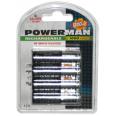 POWERMAN NiMh R6(AA) 1300 mAh / 4vnt blister pakuote