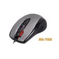 A4Tech X6-70D BLACK, Glaser, USB+PS2
