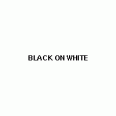 TZ-261, Black on white, Gloss