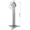 Vogels PPC150 Projector support silver